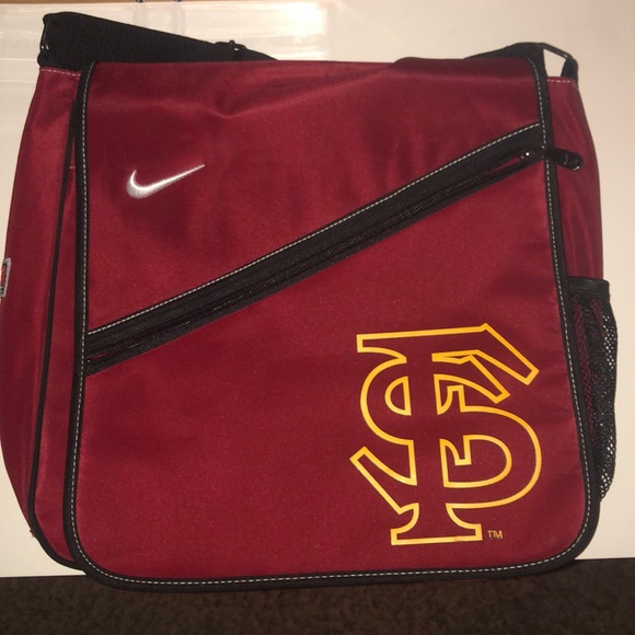 black nike satchel